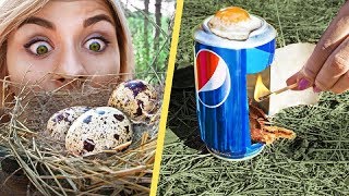 10 лайфхаков по выживанию в лесу!