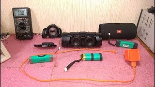 JBL Charge 3 аккумулятор, хрипит динамик, замена аккумулятора JBL Charge, Xtreme, Flip