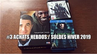 #3 ACHATS HEBDOS / SOLDES HIVER 2019 (Blu ray 4K, Blu Ray, PS4)