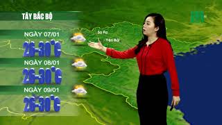 Thời tiết 12h 06/01/2020: 3 ngày tới, miền Bắc giảm mưa| VTC14