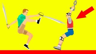 КТО ТЫ ТАКОЙ? СУМАСШЕДШИЙ МУЖИК СХВАТИЛ МЕНЯ! САМЫЙ БЕЗУМНЫЙ УРОВЕНЬ В ХЭППИ ВИЛС (Happy Wheels)