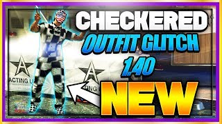 YES! GTA 5 CHECKERED OUTFIT 1.40! *NEW* CHECKERBOARD OUTFIT GLITCH (GTA 5 Director Mode Glitch 1.40)