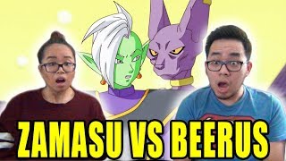 DRAGON BALL SUPER English Dub Episode 59 BEERUS VS ZAMASU REACTION & REVIEW
