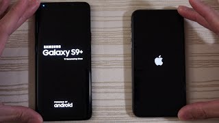 Galaxy S9 Plus vs iPhone X - Speed Test! Can the Knight eat an Apple?