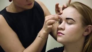 Биотатуаж бровей хной 'MA Perfect'. Как правильно окрашивать. Идеальные брови.