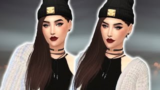 Gothic Grunge Girl - Create a Sim ♦ The Sims 4