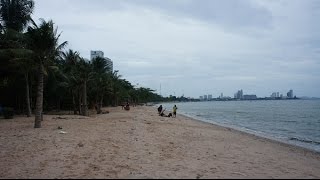 Pattaya Krating Lai Beach, пляж в Паттайе, Чонбури, Таиланд.