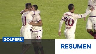 Resumen: FBC Melgar vs. Universitario de Deportes (1-2)