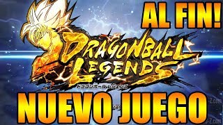 NUEVO JUEGO DE DRAGON BALL AL FIN REVELADO PRIMER GAMEPLAY DRAGON BALL LEGENDS ANDROID IOS CELULARES