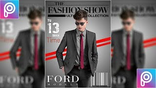 Picsart Magazine photo Tutorial | Picsart Professional magazine design |  Movie Poster Cb Editing