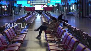 China: Beijing's busiest train station empties as restrictions tighten for Winter Games