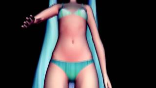 MMD Miku vore