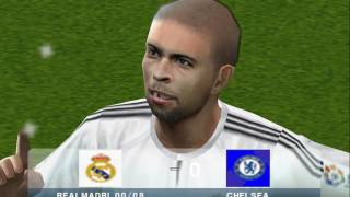PES 2017 (PS2) Real Madrid (2000-2008) vs Chelsea - Master League (Division 2)