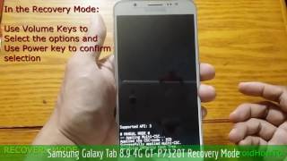 Samsung Galaxy Tab 8.9 4G GT-P7320T Recovery Mode