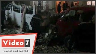 لقطات حصرية من موقع انفجار المريوطية بالهرم