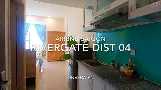 Căn hộ cho thuê Quận 4 Rivergate Officetel AirBnB | OneEra.vn