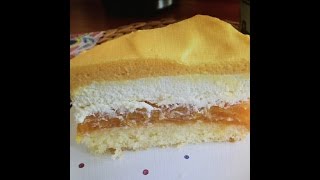Torte backen :) Pfirsich - Maracuja , erfrischend- lecker :)