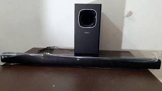 Marq (flipkart) fs23s soundbar and woofer 120w detail review and soundtest
