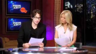 Josh Groban on LIVE! with Regis  Kelly - Regis
