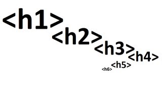 Learn HTML code: H1 - H6