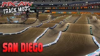 MX vs ATV Reflex | San Diego AMA SX 2017 | Test Track mod