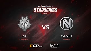 [EN] G2 vs EnVyUs, map 1 train, SL i-League StarSeries Season 3 Europe Qualifier