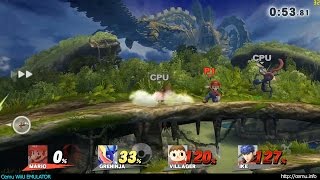 Cemu WiiU Emulator - Super Smash Bros  for Wii U ingame (Cemu v1.5.4)