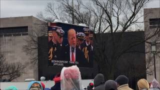 GLIMPSE INTO AMERICAN HISTORY OF 58TH INAUGURATION OF 45TH PRESIDENT OF U.S., DONALD J. TRUMP.