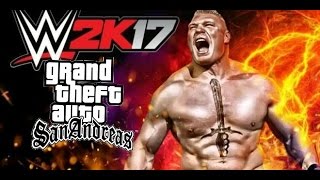 GTA San Andreas Android: WWE 2K 17 MODPACK!