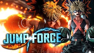 "KACCHAN IS HERE!" Katsuki Bakugou Special Moves & HD Screenshots! JUMP FORCE DLC!