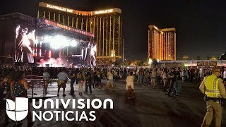 Testigo de tiroteo en Las Vegas: "No sé cómo nos salvamos de eso. Estábamos en línea directa"