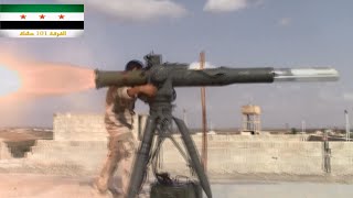 اللواء السابع قوات خاصة - الفرقة 101 مشاة - تدمير مدفعين  57 بصاروخ تاو في جبهة معركبة