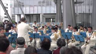 [2014-10-12][1434]吹奏楽：2004年北京オリンピック応援歌「栄光の架橋」＜東京鉄道祭：JR東京駅：東京消防庁音楽隊＞