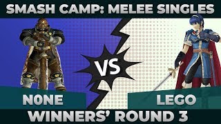 n0ne vs Lego - Winners' Round 3: Melee Singles Top 48 - Smash Camp 2019 | Ganondorf vs Marth