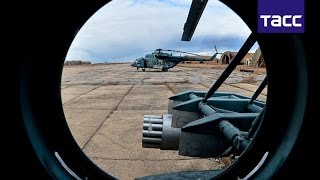 Более 30 вертолетов отрабатывают пилотаж на малых высотах на Южном Урале