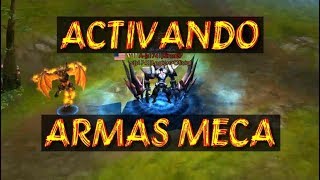 Activando ARMAS MECA Hyper Dron y Cañon Magnético 50k diamantes Legacy of Discod
