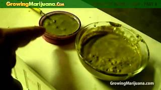 How To Make Bubble Hash From Grade A Cannabis Trim - Part 4 of 4