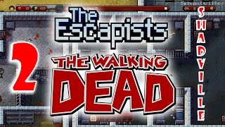 The Escapists The Walking Dead Прохождение игры #2: Тюрьма Меривезер: Генератор, лестница и канистра