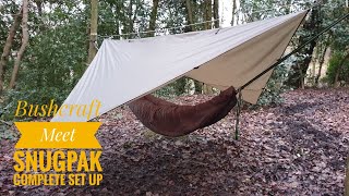 West Yorkshire Bushcraft December Meeting | Part 1 : Snugpak Hammock Set up and Review