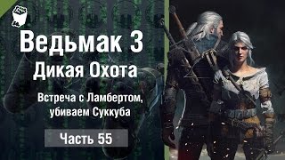 Ведьмак 3: Дикая Охота прохождение #55, Встреча с Ламбертом, убиваем Суккуба