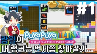 뿌요뿌요 테트리스(Puyo puyo tetris) 오늘도 평화로은 랭겜에서 랭크찾아 삼만리 (part1) 18.07.02