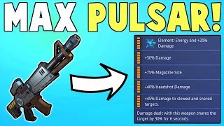 130 BRIGHTCORE Vindertech Pulsar! MAX Legendary Perks | Fortnite Save The World