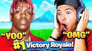 PLAYING with LIL YACHTY in FORTNITE PRO-AM TOURNAMENT! (June 12th E3)