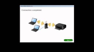 Canon PIXMA MX490 - Cableless Setup with a Windows® Computer