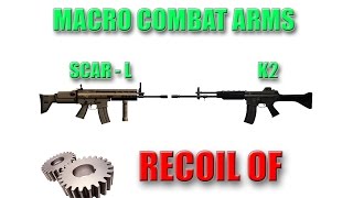 CONFIGURANDO MACRO SCAR-L & K2 COMBAT ARMS 2016