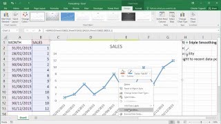 FORECAST.LINEAR & FORECAST.ETS Functions in Excel 2016