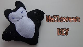 DIY Halloween/ Летучая мышь из фетра. Игрушка для деток.