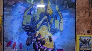 デスレックスＭマクドナルド限定マックカード非売品エム配布初日ビーストライガーM必殺技勝利動画ボス戦『千治チャンネル』バトハンZOIDSゾイドワイルド２バトルカードハンター第３弾ｅスポーツゲーム