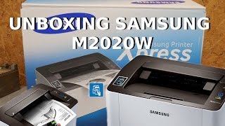 Unboxing#5 Impressora laser samsung M2020W