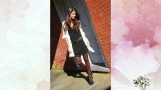Какие колготки одеть под черное платье / What tights to wear under a black dress